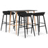 Swen Studio -  5 Piece Bar Set Black